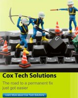 Cox Tech Solutions Wireframes